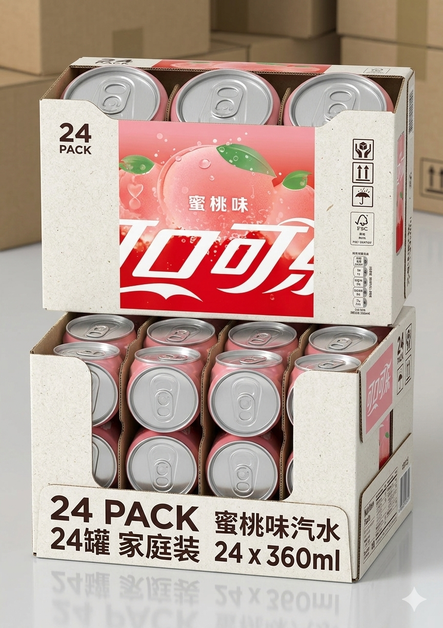 Coca-Cola Peach Flavor