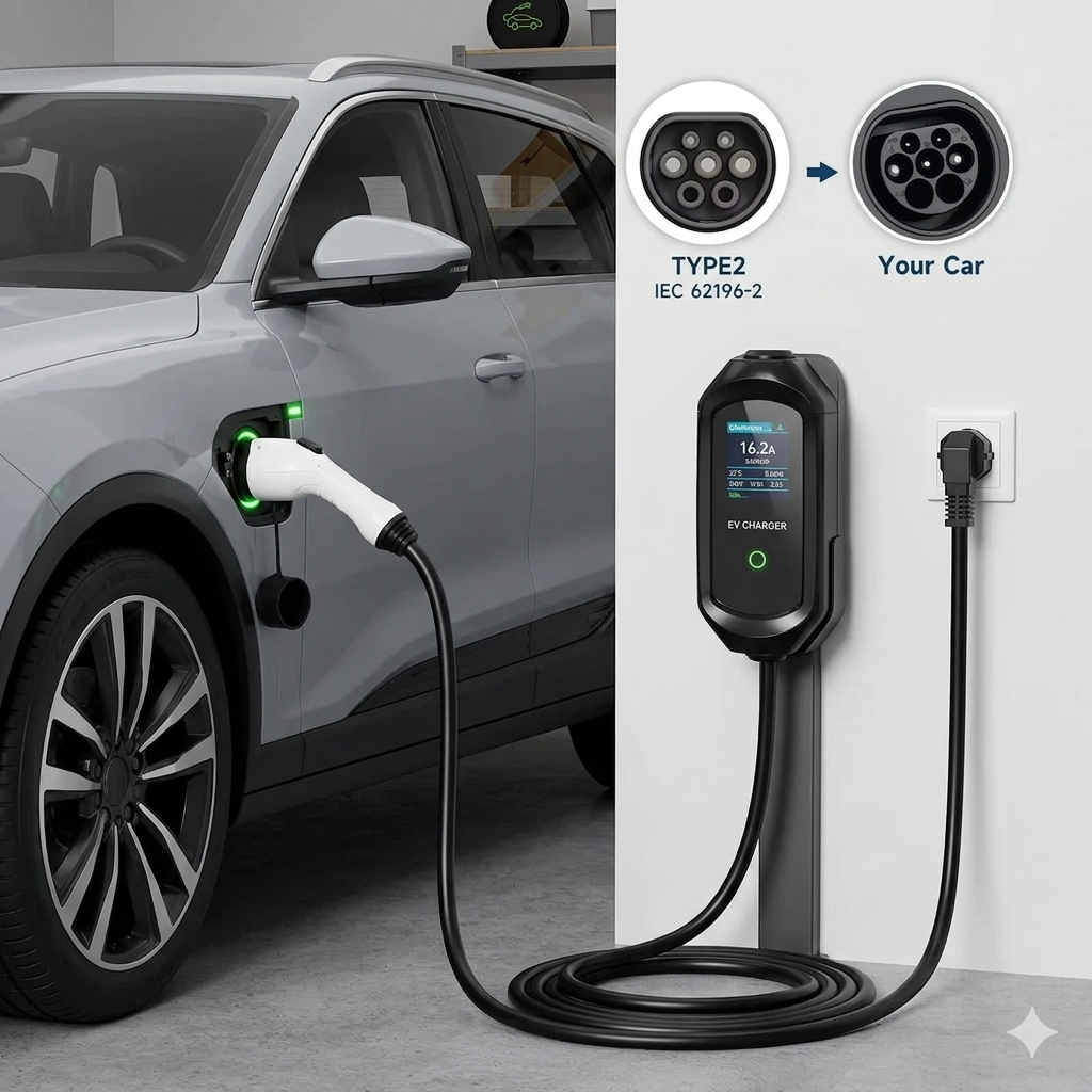 SHAHAN 3KW Electric Vehicle (EV) Charger