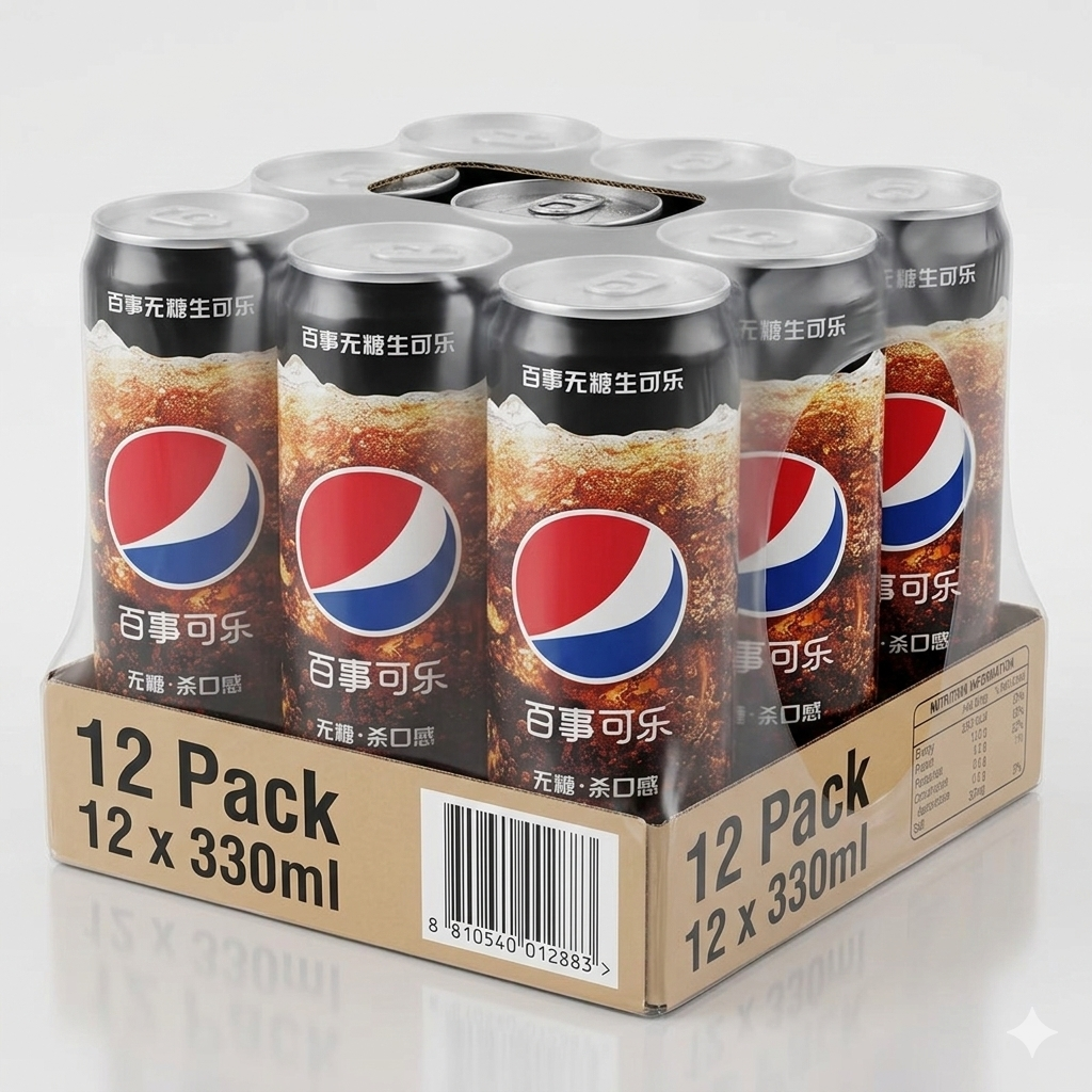 PEPSI NAMA ZERO COLA SLEEK CAN