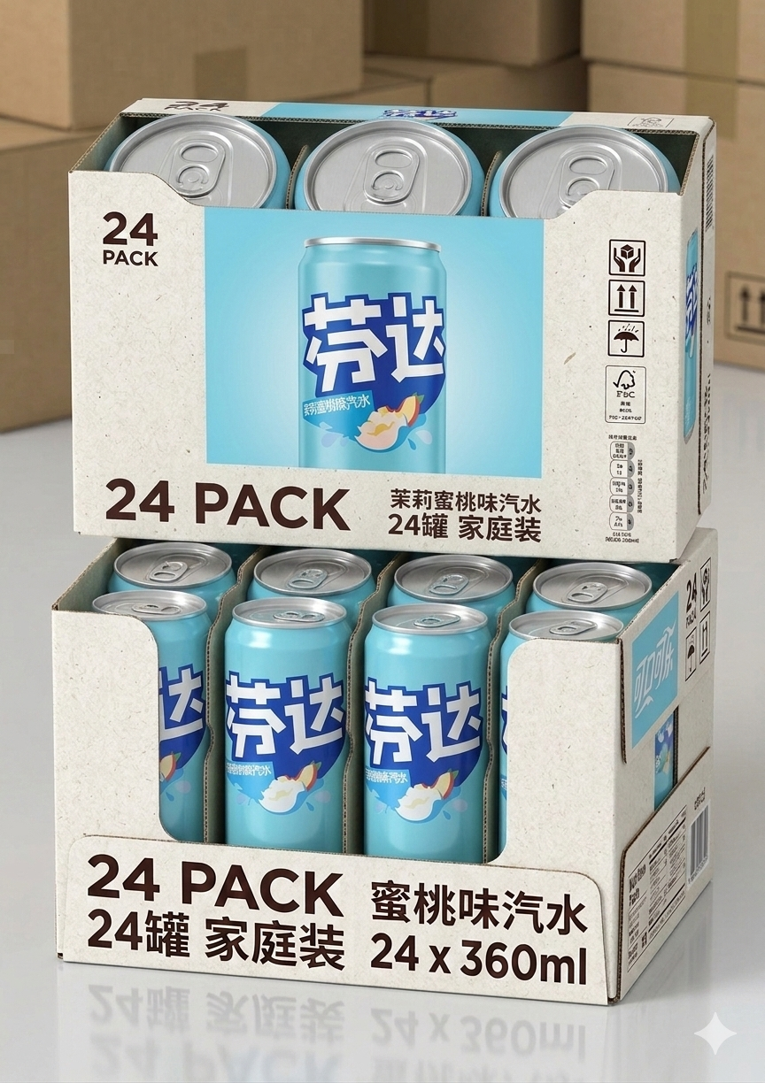Fanta JASMINE PEACH FLAVOR