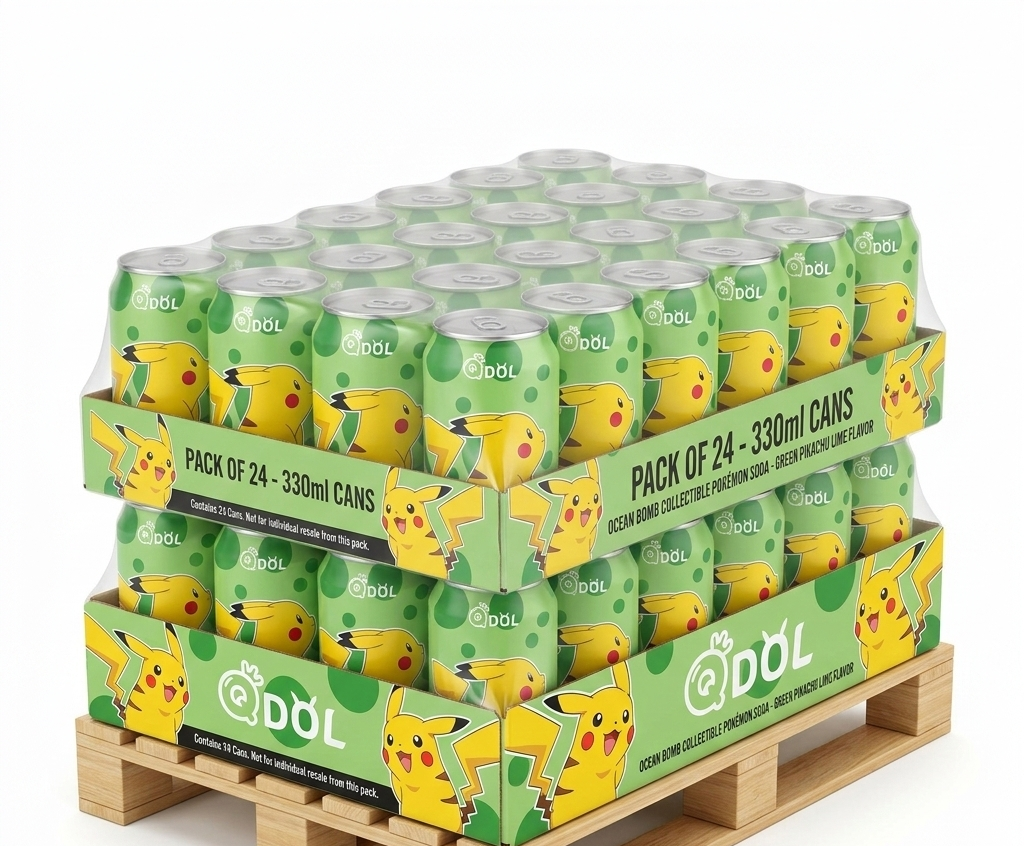 QDOL LIME FLAVOR SODA