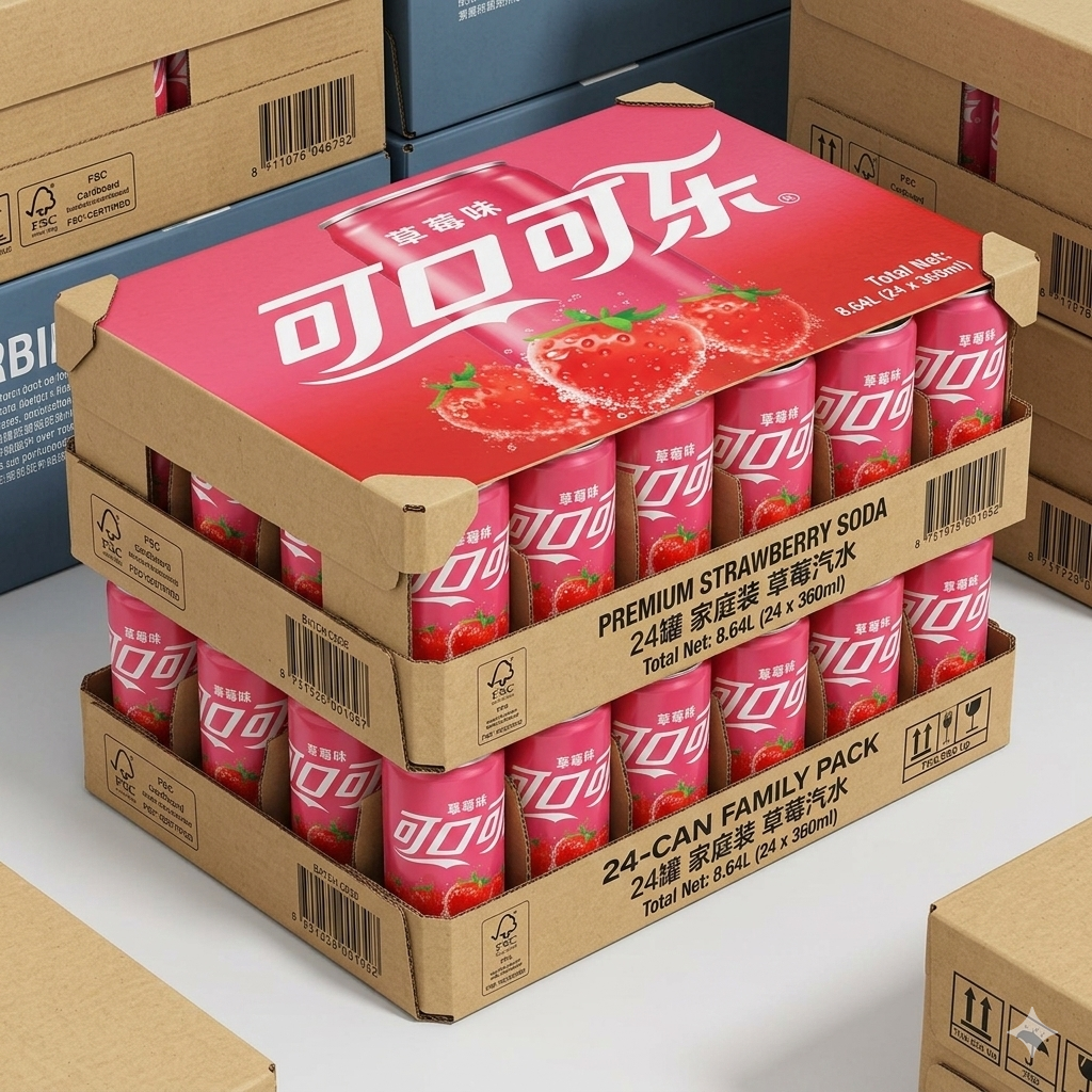 Coca-Cola Strawberry Flavor
