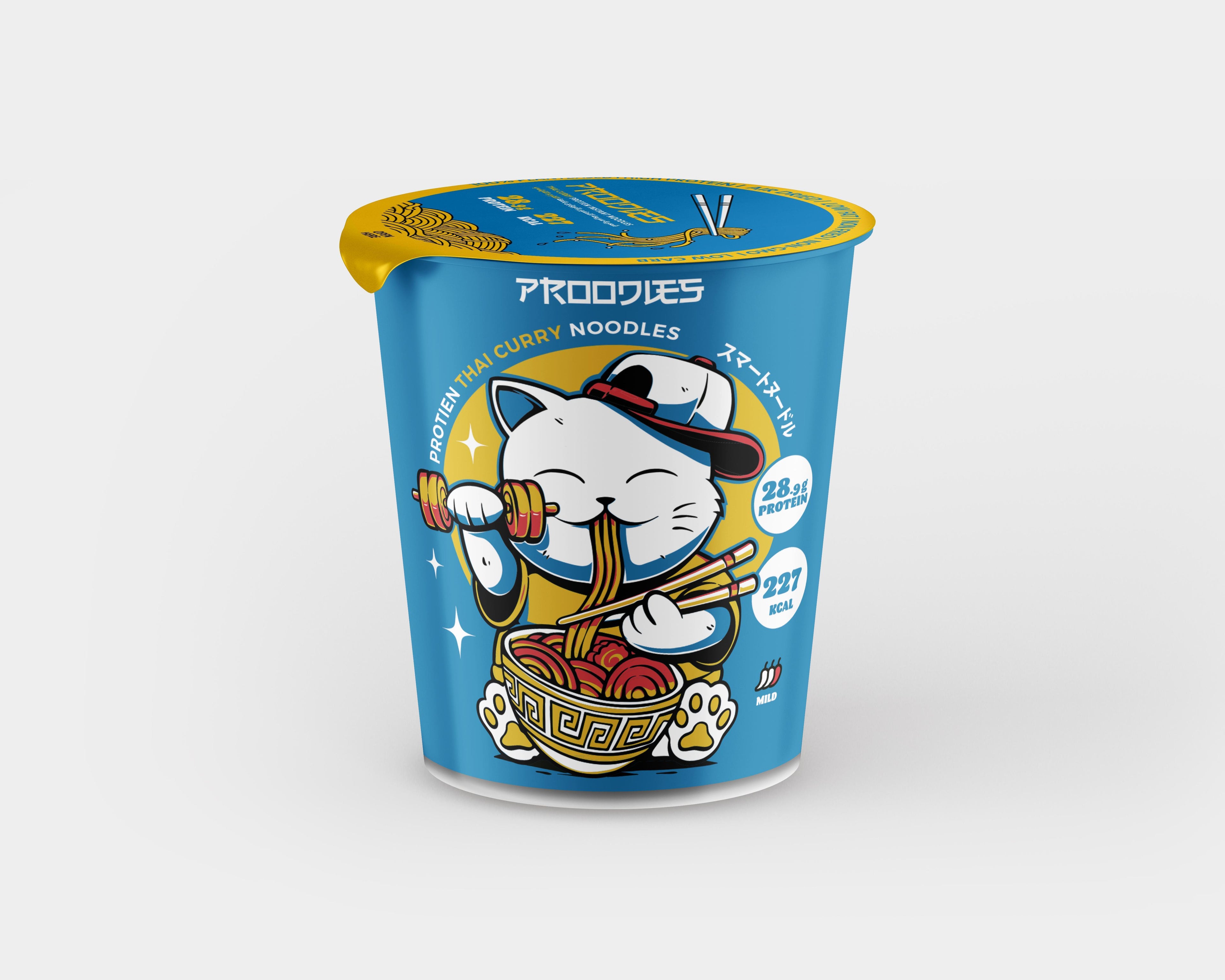 Instant noodles / AD protein / Thai Curry flavor 55g