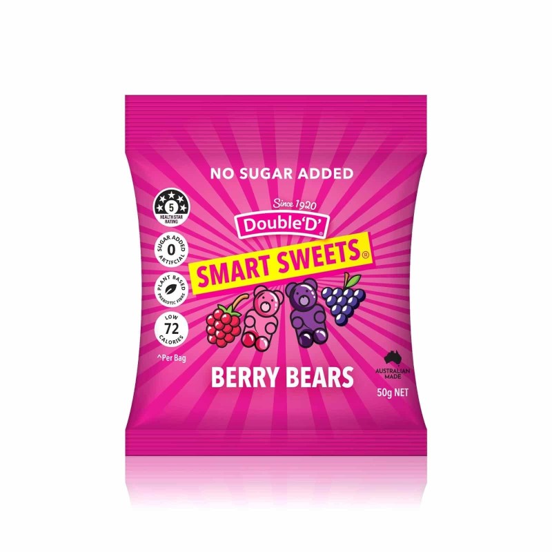 Smart Sweets Berry Bears 50G