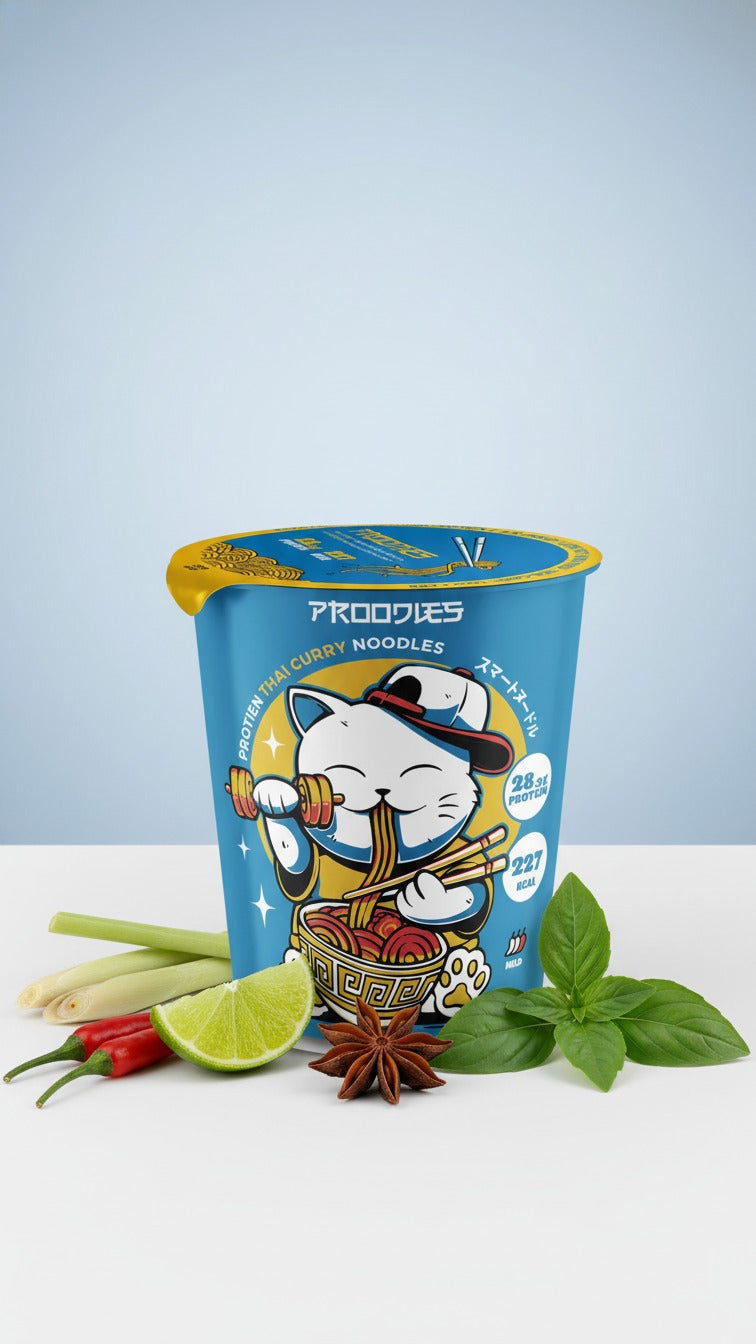 Instant noodles / AD protein / Thai Curry flavor 55g
