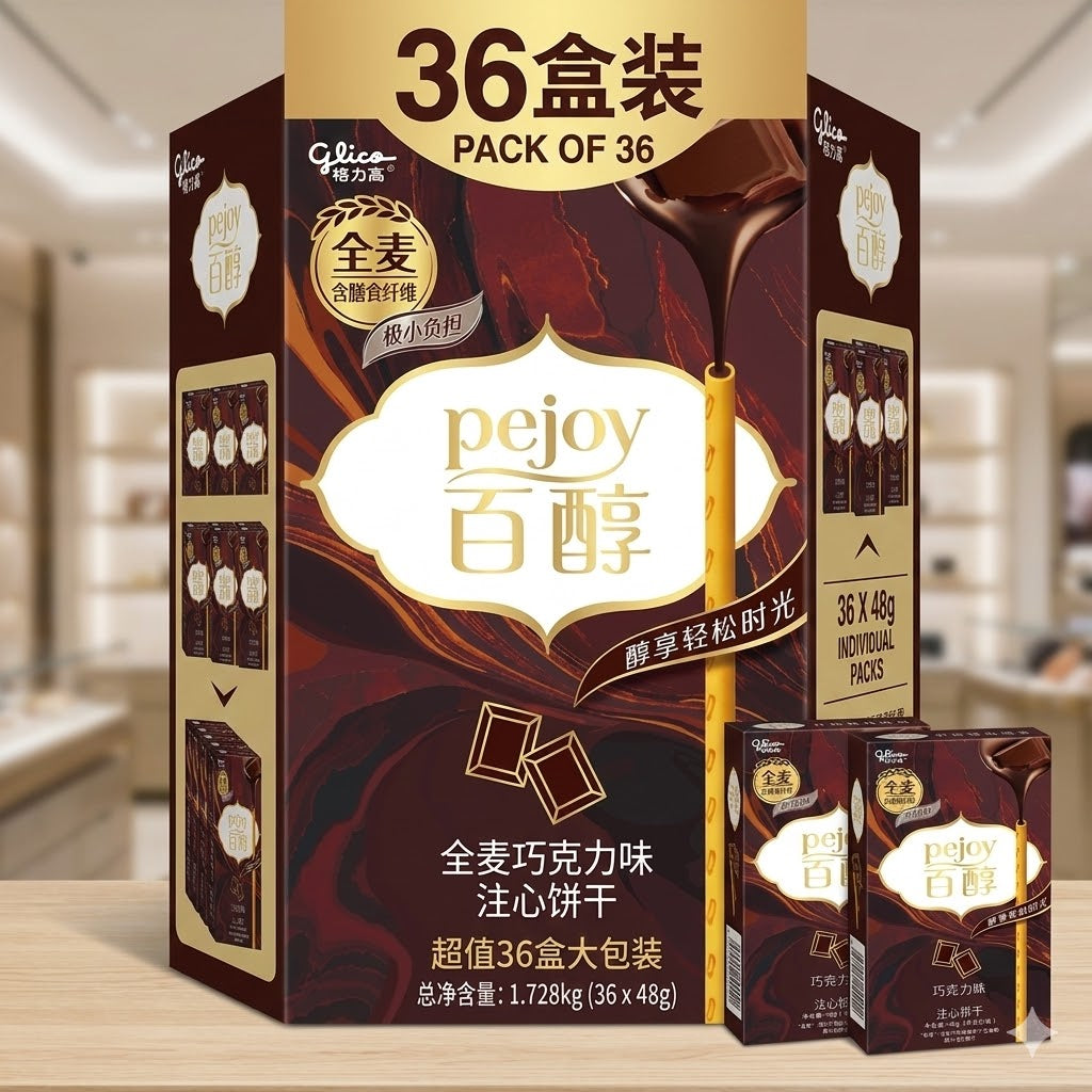 Glico Pejoy Chocolate Flavor Biscuit Sticks